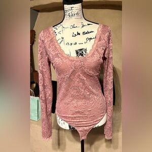 Free People Perfectly Fine Bodysuit NWOT